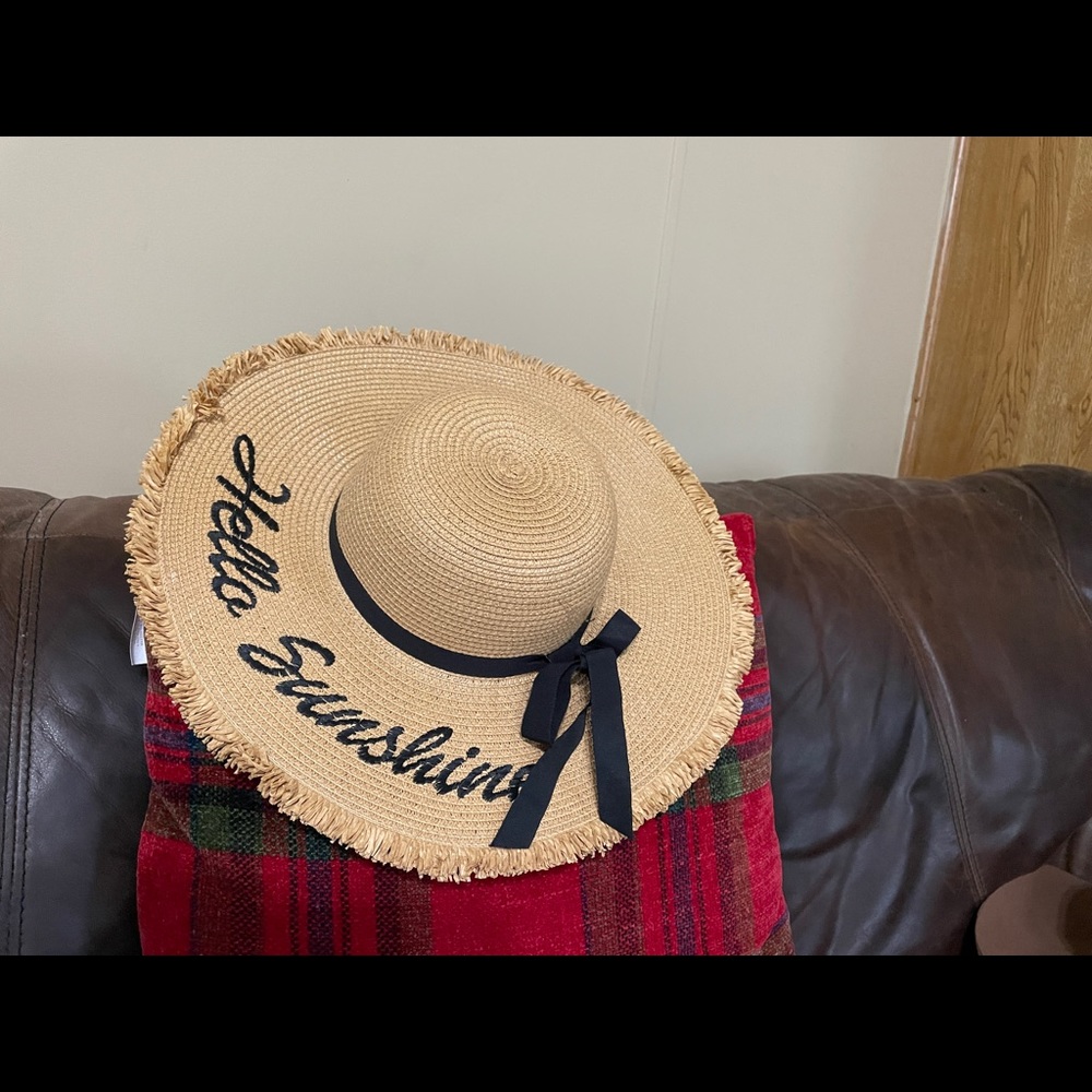 Summer hat perfect for the beach or swimming pool